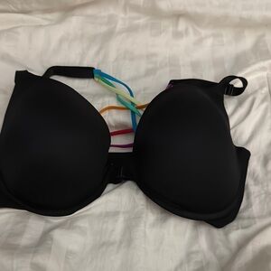 Victoria's Secret Black T-Shirt Bra with Molded Cups